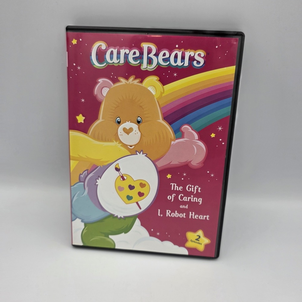 The Care Bears 2 Episodes From 1986-88 Gift Of Caring & Robot Heart DVD